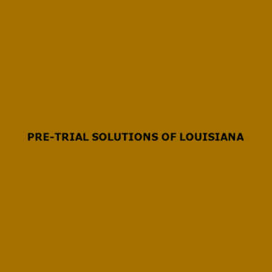 Pre-Trial Solutions of Louisiana logo