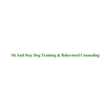 Sit and Stay Dog Training & Behavioral Counseling logo