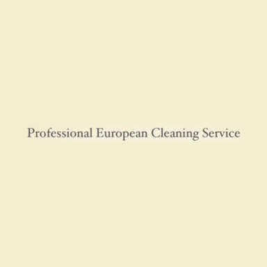 Professional European Cleaning Service logo