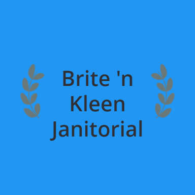 Brite 'n Kleen Janitorial logo