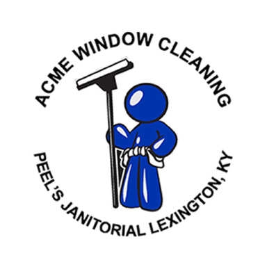 Acme Window cleaning and Peels Janitorial logo