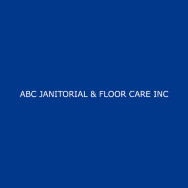 ABC Janitorial & Floor Care Inc logo