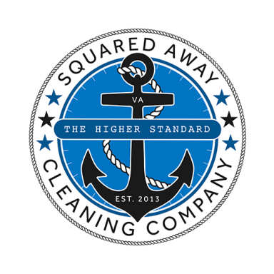 Squared Away Cleaning Company logo