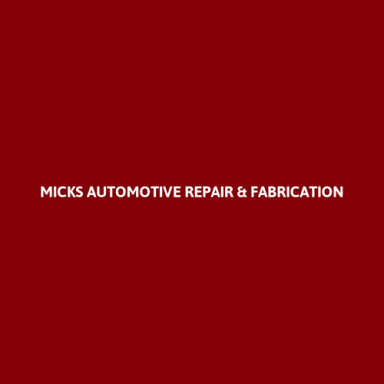 Mick's Automotive Repair & Fabrication logo