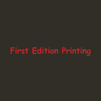 First Edition Printing logo