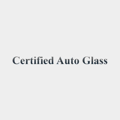 Certified Auto Glass, LLC logo