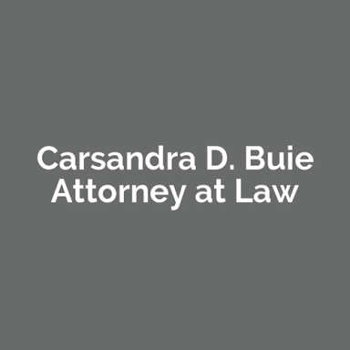 Carsandra D. Buie, Attorney at Law logo