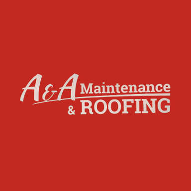 A & A Maintenance and Roofing logo