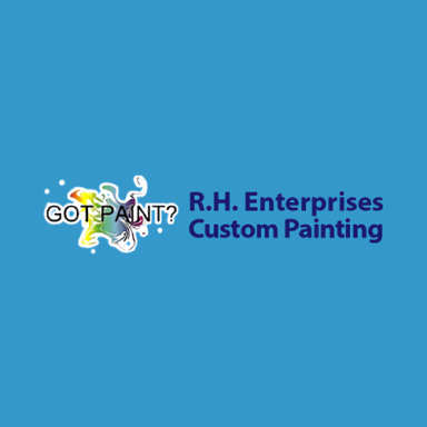 R.H. Enterprises Custom Painting logo