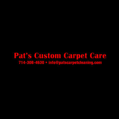 Pat's Custom Carpet Care logo