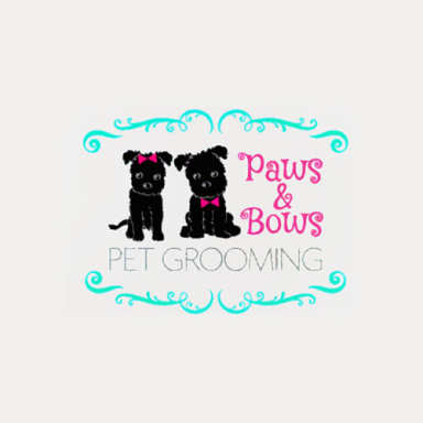 Paws & Bows Pet Grooming logo