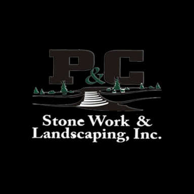 P&C Stone Work and Landscaping logo