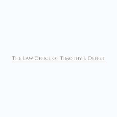 The Law Office of Timothy J. Deffet logo