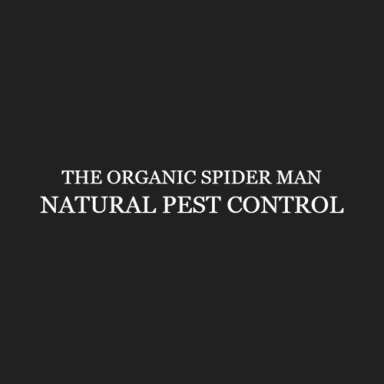 The Organic Spider Man Natural Pest Control logo