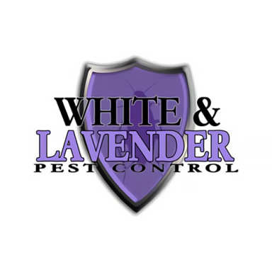 White & Lavender Pest Control logo