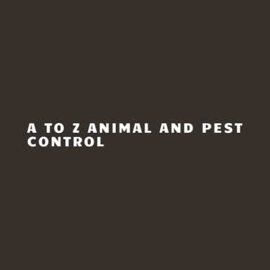 A to Z Animal and Pest Control logo