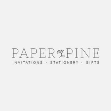 Paper on Pine logo