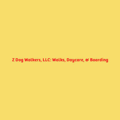 Z Dog Walkers, LLC logo