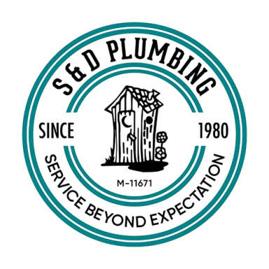 S & D Plumbing logo