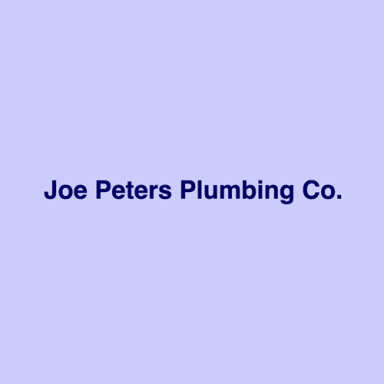 Joe Peters Plumbing Co. logo