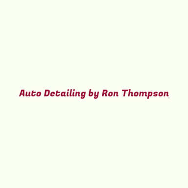 Auto Detailing by Ron Thompson logo