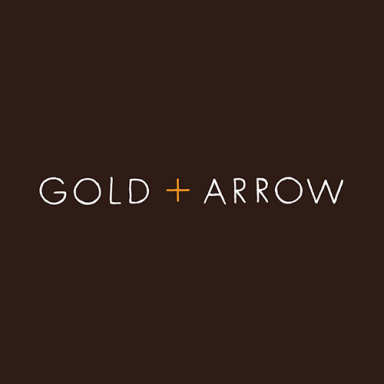 Gold + Arrow logo