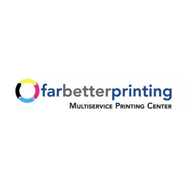 Far Better Printing logo