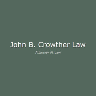 John B. Crowther Law, Attorney at Law logo