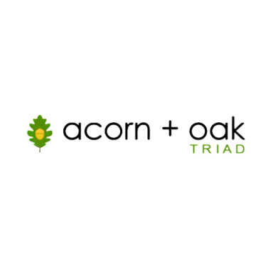 Acorn + Oak Triad logo
