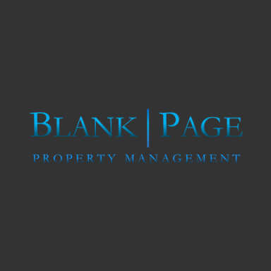 Blank Page Property Management logo