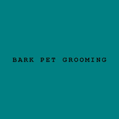 Bark Pet Grooming logo