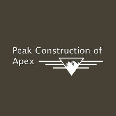 Peak Construction of Apex logo