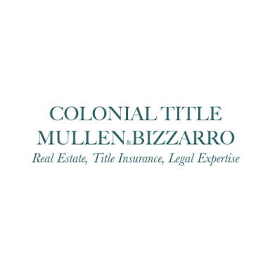 Colonial Title + Mullen Bizzarro logo