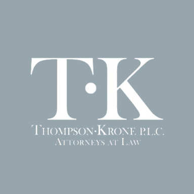 Thompson Krone, P.L.C. Attorneys at Law logo