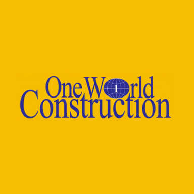 One World Construction logo