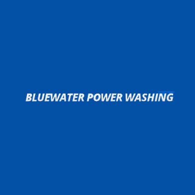 Bluewater Power Washing logo