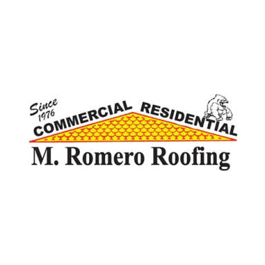 M. Romero Roofing logo