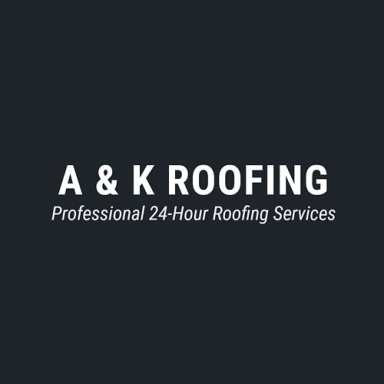 A & K Roofing logo