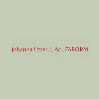 Johanna Utter, L.Ac., FABORM logo