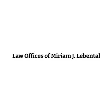 Law Offices of Miriam J. Lebental logo