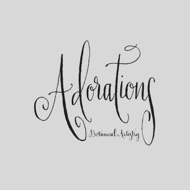 Adorations Botanical Artistry logo