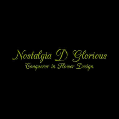 Nostalgia D Glorious Flowers logo