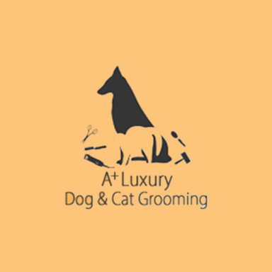 A+ Luxury Dog & Cat Grooming logo