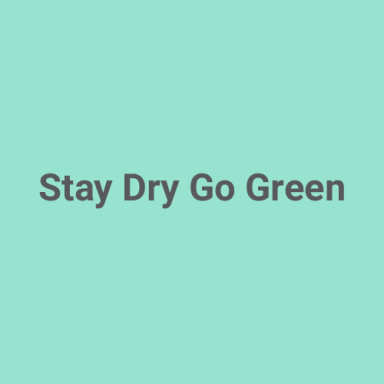 Stay Dry Go Green logo