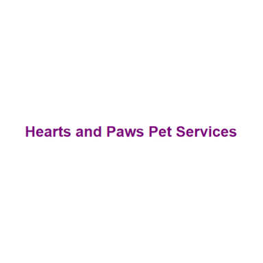 Hearts and Paws Pet Services logo