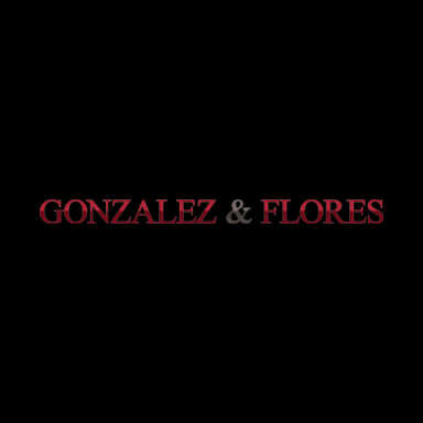 González & Flores logo