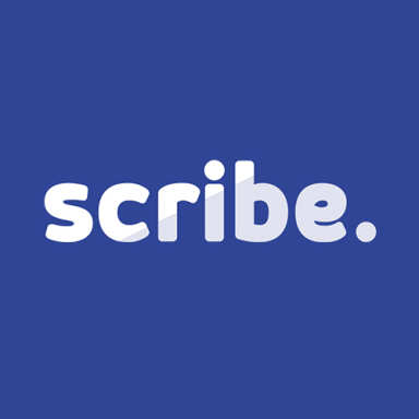 Scribe. logo