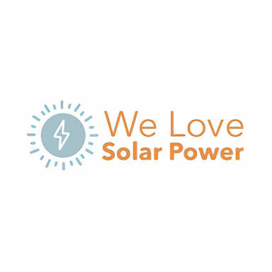 We Love Solar Power logo