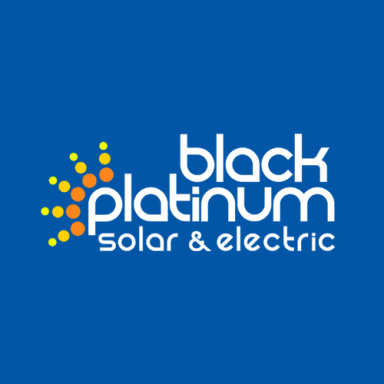 Black Platinum Solar & Electric logo