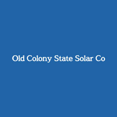 Old Colony State Solar Co logo